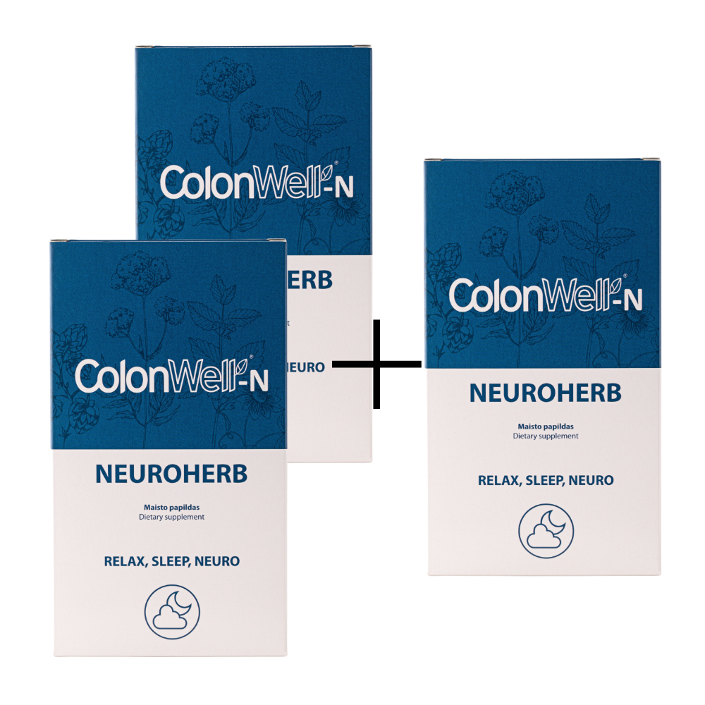 2 + 1 Colonwell-N Neuroherb (for better sleep, nervous system)