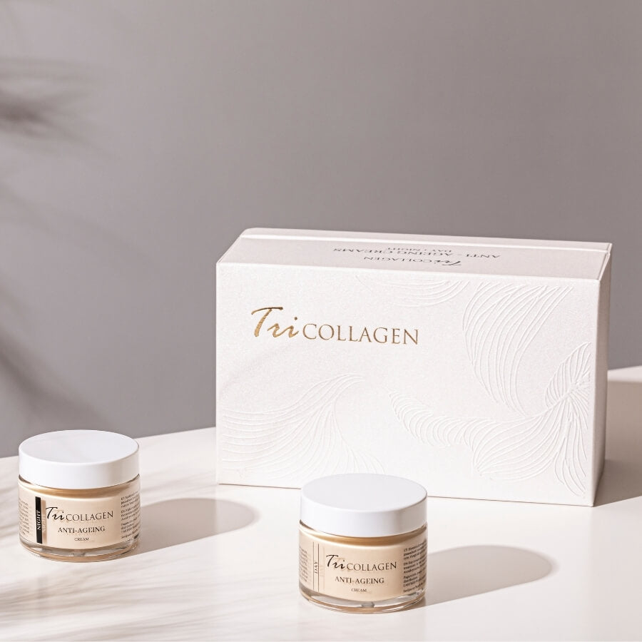 2 + 1 TriCollagen Anti-Ageing Face Creams (Day and Night)