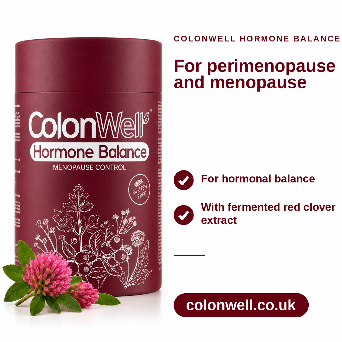 ColonWell Hormone Balance – perimenopause and menopause
