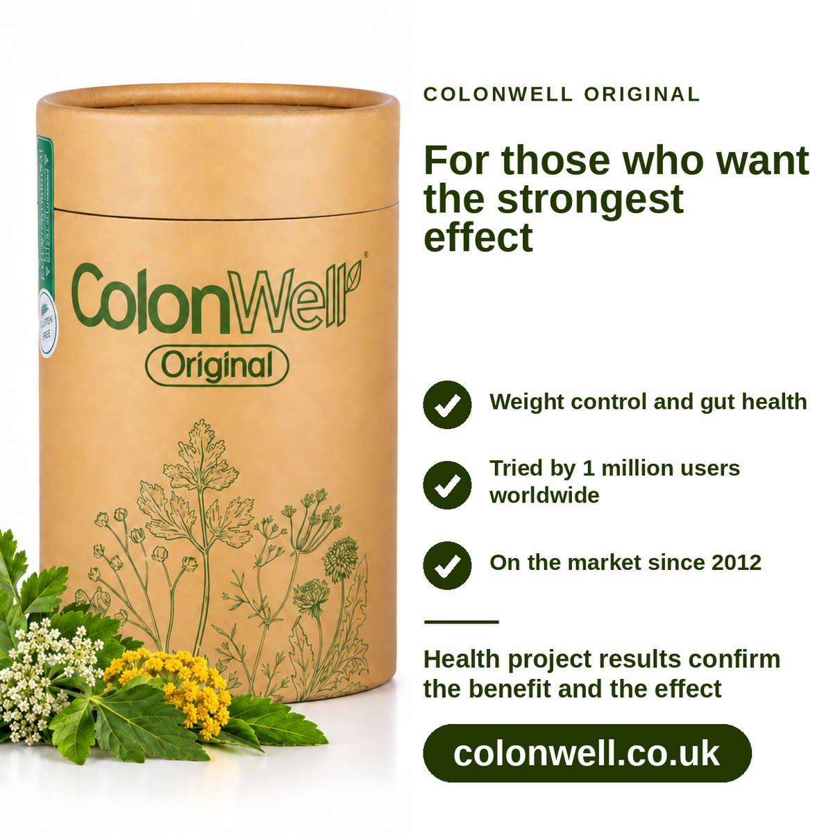 ColonWell Original – for the strongest effect