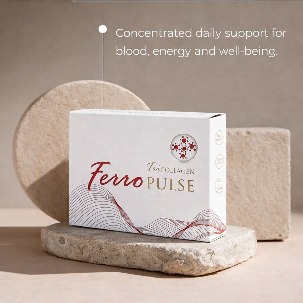 2 + 1 SALE TriCollagen FerroPulse (liquid iron supplement)