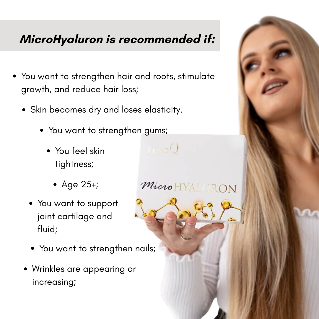 MicroHyaluron (for hair, skin moisture)