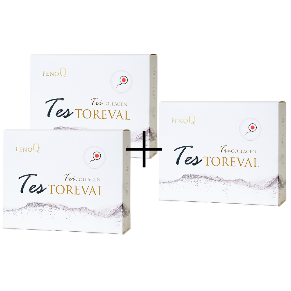 2+ 1 Tricollagen Testoreval (for Men)