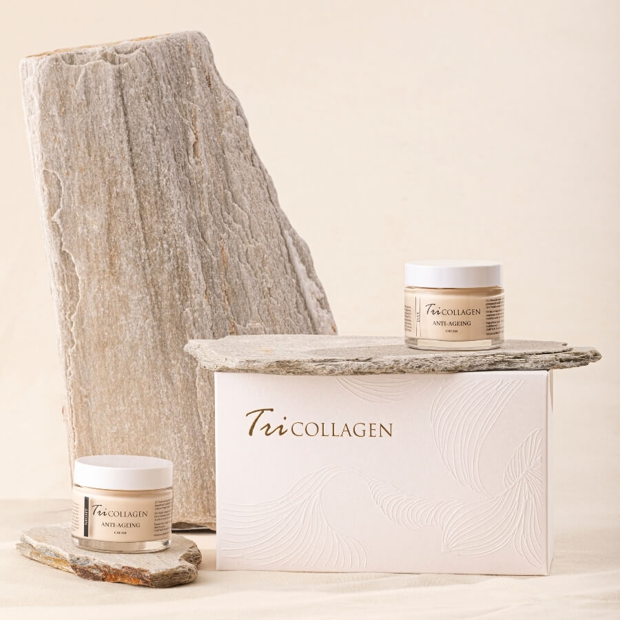 2 + 1 TriCollagen Anti-Ageing Face Creams (Day and Night)